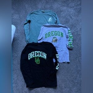 Oregon Ducks Long Sleeve collection Comfort colors 💚💛🦆🏈